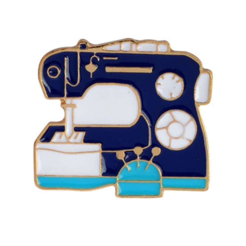 3/$20! Sewing Machine Enamel Pin